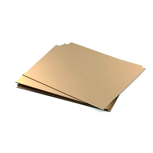 Бронзовый лист БрАЖ9-4 140x2000x2000 ТУ 48-21-779-85  ОборонСпецСплав